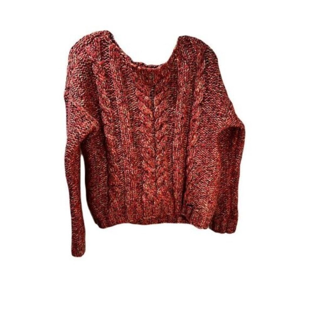 Abercrombie and Fitch Oversized Chunky Cable Knit Sweater XS‎